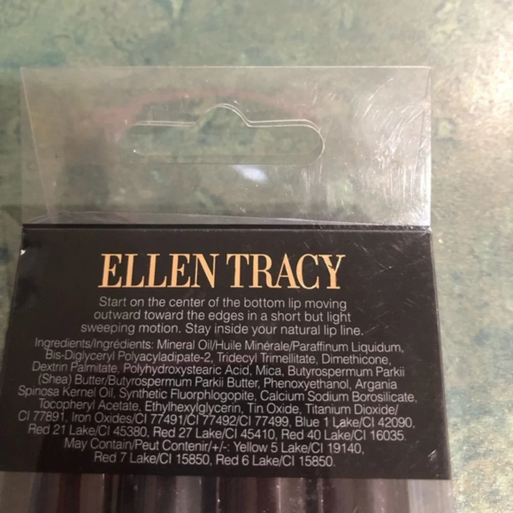 Ellen Tracy 4pc perfect all day‎ color super shine lip glosses new FREE